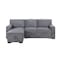 Global Furniture Usa Transitional Fabric U0203 Light Grey Pull Out Sofa Bed 5042 - alternate 1